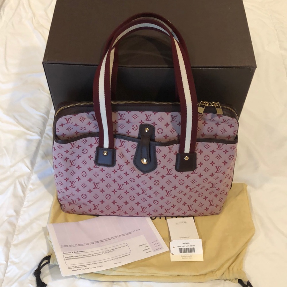 louis vuitton cabas mary kate - cerise monogram